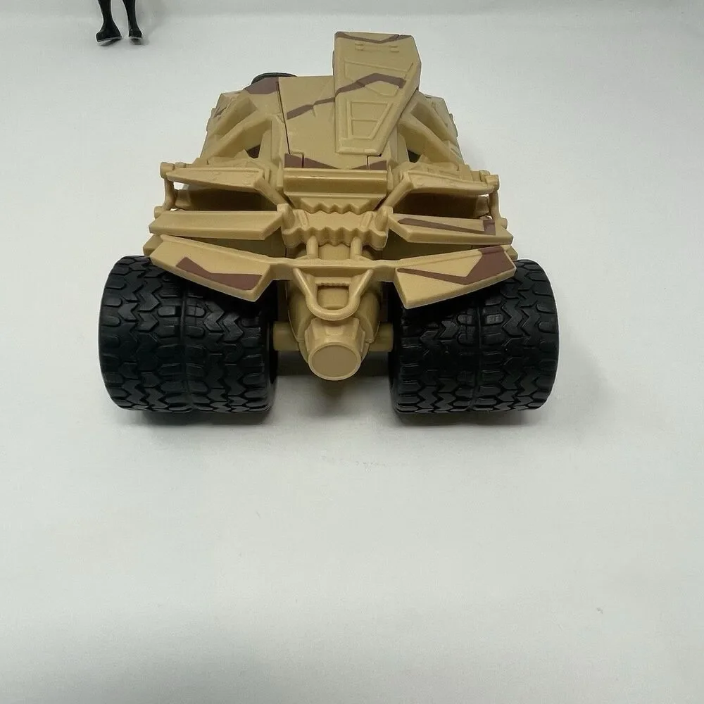 Mattel Batman The‎ Dark Knight Rises Camo Tumbler Batmobile & Action Figure Lot